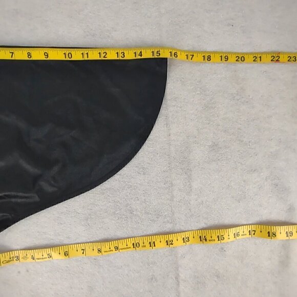 Ladmous Black Off The Shoulder Bat Sleeve Ruched Bodycon Mini Dress Size M (NWT) - Picture 11 of 13